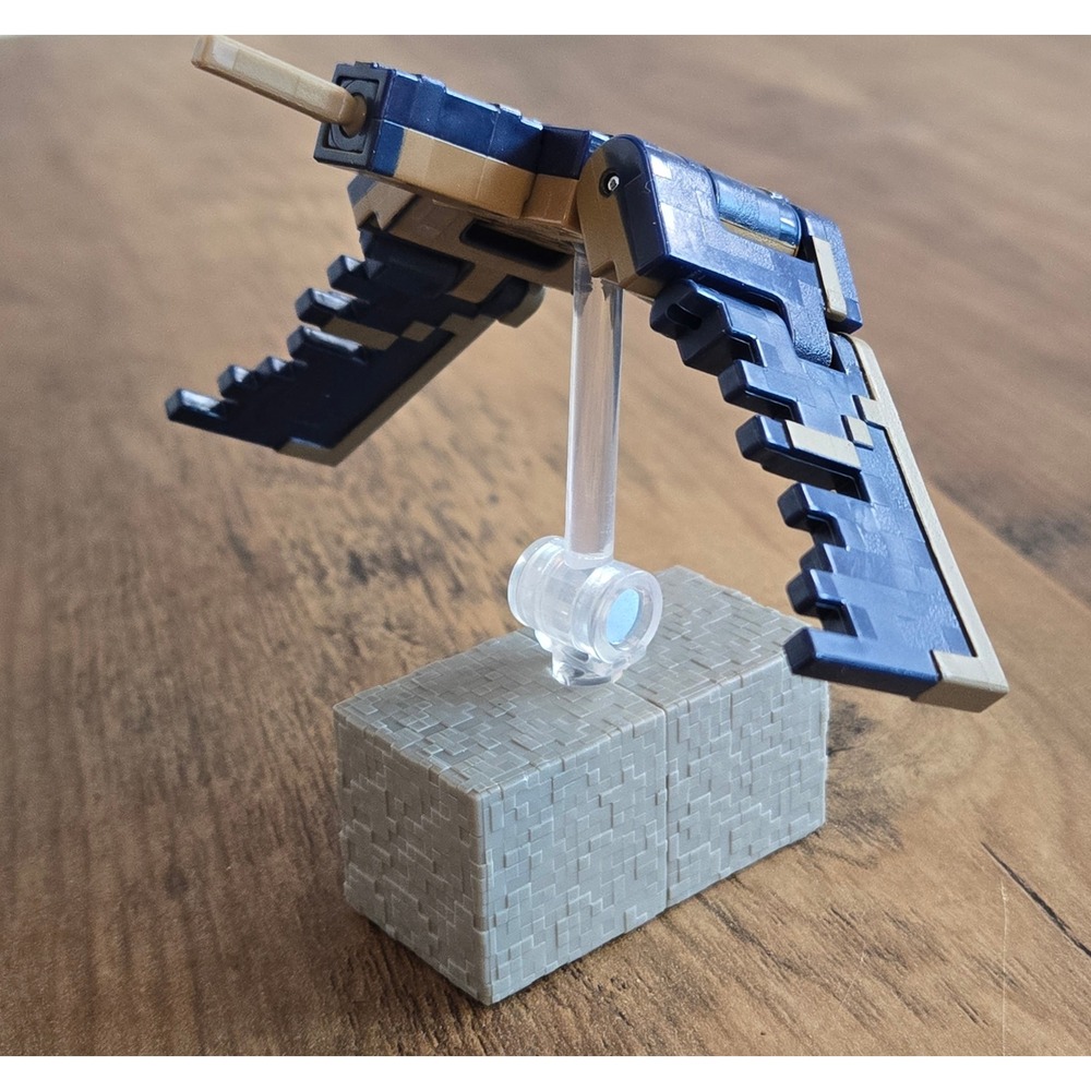 Mattel Minecraft Phantom Action Figure with Flight Stand JCN36 2024 Mojang